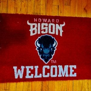 Howard University NCAA Welcome Door Mat